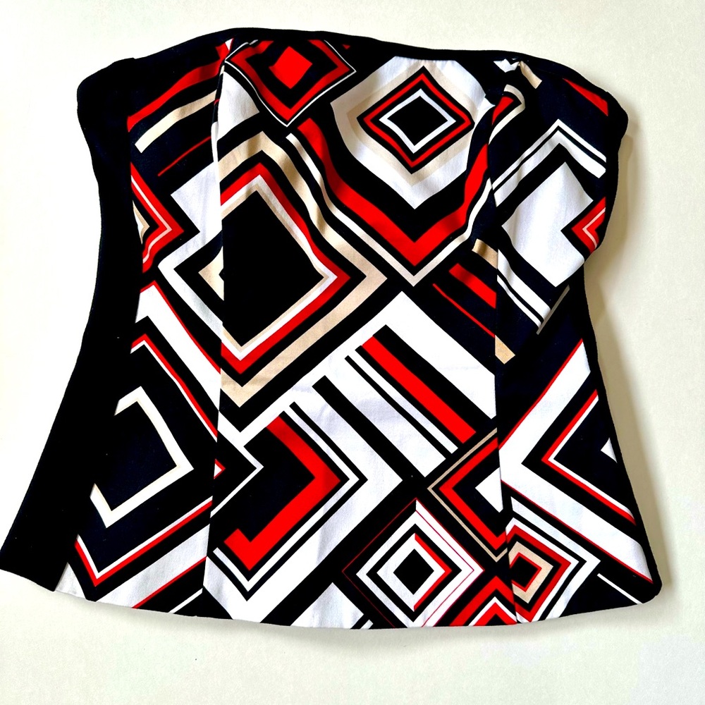 White House Black Market bustier.